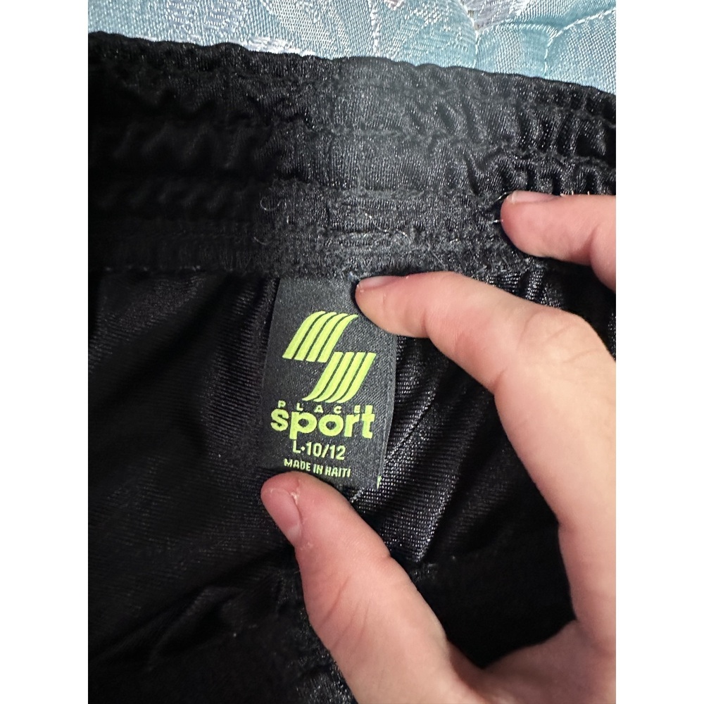 Black Boys Athletic Shorts